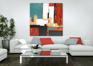 Peinture intitulée ""Pianissimo"" par Viviane Arsenault (Viv), Œuvre d'art originale, Acrylique