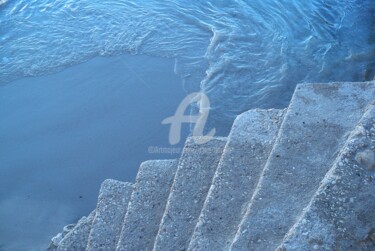 Photographie intitulée "Descente vers le bl…" par Anne D'Orion, Œuvre d'art originale