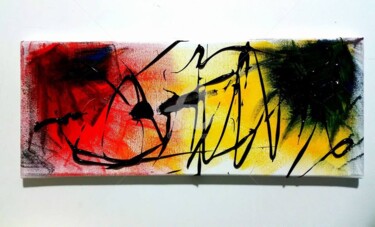 Pittura intitolato "Collision" da Simona Cioce, Opera d'arte originale, Acrilico
