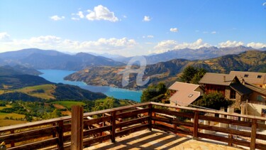 Photography titled "Vue de Saint Vincen…" by Anne D'Orion, Original Artwork