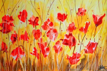 Ambiance de coquelicots
