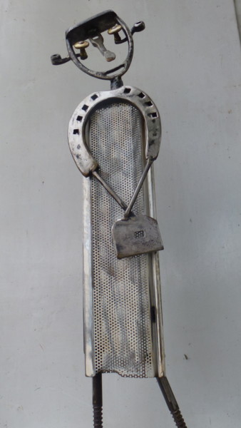 Sculpture intitulée "p1020286.jpg" par Christian Canivenc, Œuvre d'art originale, Métaux