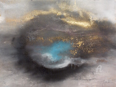 Raku Yaki #12 Peinture intitulée "Raku Yaki #12" par Mirabelle, Œuvre d'art originale, Acrylique