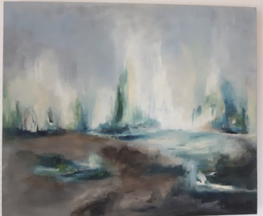 제목이 "Geyser"인 미술작품 Sylvie Hermann로, 원작, 아크릴