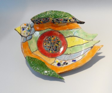 Design titled "coupelle-oiseau1.jpg" by Armelle Colombier, Original Artwork