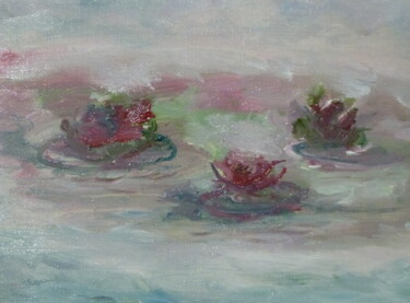 Painting titled "nympheas2.jpg" by Marie, Original Artwork