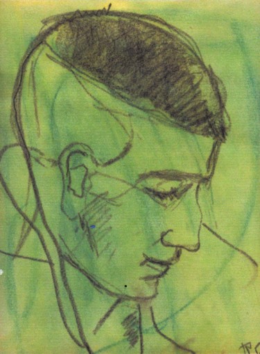 Dessin intitulée "N°530  Jérôme" par R. Cavalié, Œuvre d'art originale, Autre