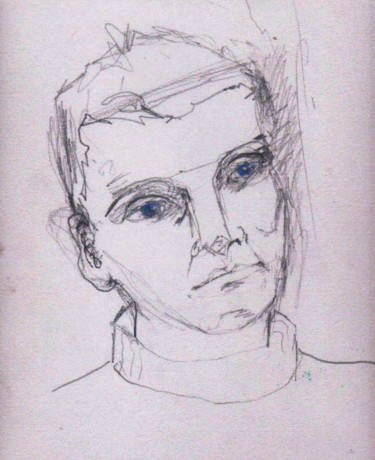 Dessin intitulée "N°526  Vlatko" par R. Cavalié, Œuvre d'art originale, Autre