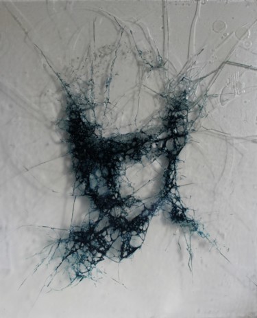 Peinture intitulée "BROKEN" par Donatella Marraoni, Œuvre d'art originale, Encre