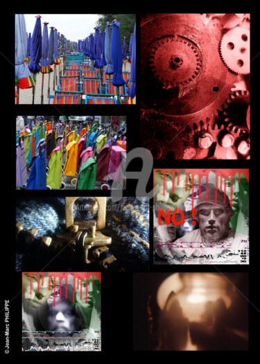 Photographie intitulée "MÉLI MÉLO PHOTOS 12" par Jean-Marc Philippe (Jimpy), Œuvre d'art originale, Photographie numérique