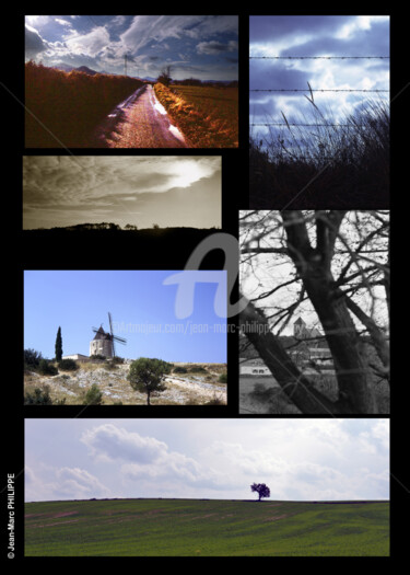 Photographie intitulée "MÉLI MÉLO PAYSAGES 1" par Jean-Marc Philippe (Jimpy), Œuvre d'art originale, Photographie numérique