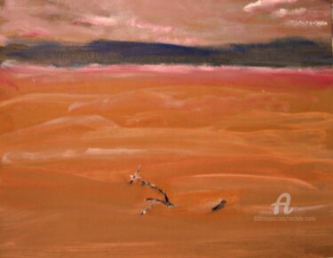 Painting titled "Horizon" by Michela Curtis, Original Artwork, Oil