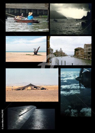 Photographie intitulée "MÉLI MÉLO  VOYAGE 1" par Jean-Marc Philippe (Jimpy), Œuvre d'art originale, Photographie numérique
