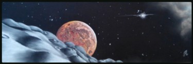 Peinture intitulée "Paysages-Libres-n-7…" par Murielle Léger, Œuvre d'art originale, Pastel