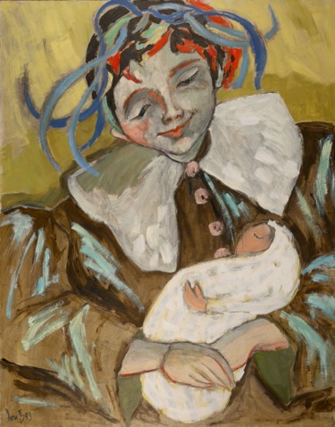 La fille à la poupée