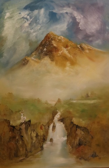Peinture intitulée "For Patricia" par Kirk Ruse, Œuvre d'art originale, Huile