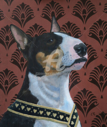 Peinture intitulée "La Beauté (The Beau…" par Elke Thiébaut, Œuvre d'art originale, Acrylique