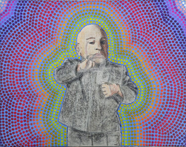 Peinture intitulée "Mini Moi" par Mobiclint, Œuvre d'art originale, Acrylique