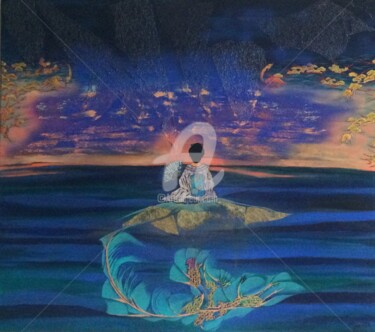 Peinture intitulée "SUSPENSION" par Marilyne Lavoisier, Œuvre d'art originale, Acrylique