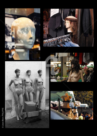 Photographie intitulée "MÉLI MÉLO MANNEQUIN…" par Jean-Marc Philippe (Jimpy), Œuvre d'art originale, Photographie numérique