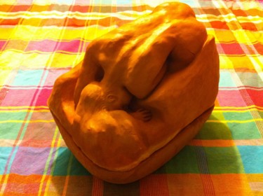 Scultura intitolato "Römertöpfen di Rodin" da Stefano Di Marco, Opera d'arte originale, Terracotta