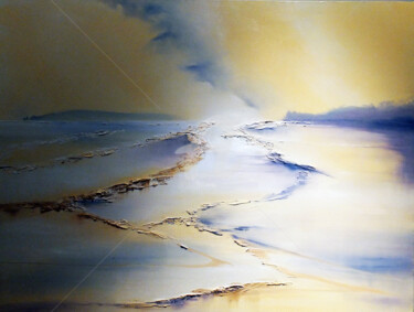 제목이 "Old Harry's Rocks,…"인 미술작품 Elizabeth Williams로, 원작, 기름