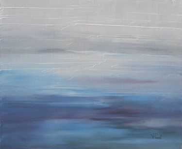 Peinture intitulée "img-5744.jpg  BRUME…" par Françoise Pascal, Œuvre d'art originale, Huile