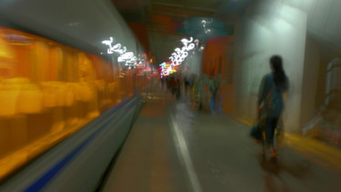 Photography titled "Railway station  .…" by Gai Yu, Original Artwork, Digital Photography