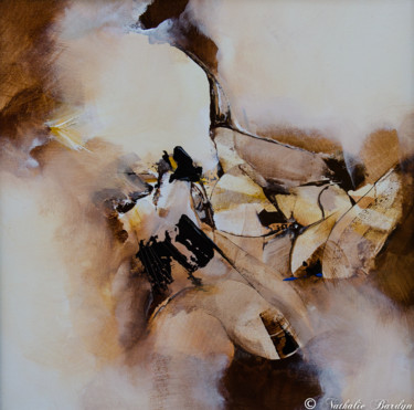 Floraison Peinture intitulée "Floraison" par Nathalie Bardyn, Œuvre d'art originale, Acrylique