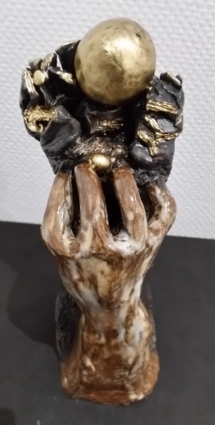 Sculpture intitulée "appat-24x12x9-cm-1.…" par Laydev, Œuvre d'art originale