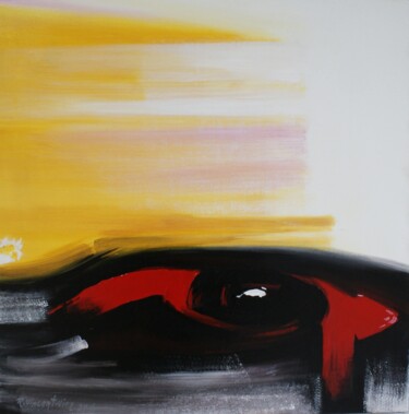 Peinture intitulée "Regard" par René Vincent-Viry, Œuvre d'art originale, Acrylique