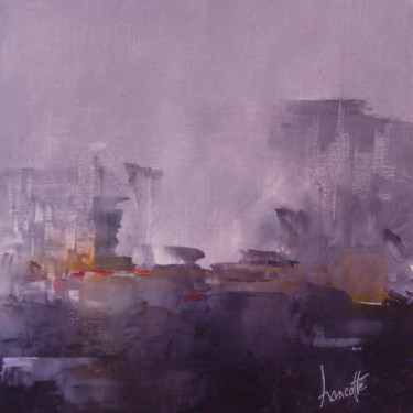 Peinture intitulée "habitat-30.jpg" par Gilles Hancotte, Œuvre d'art originale, Acrylique