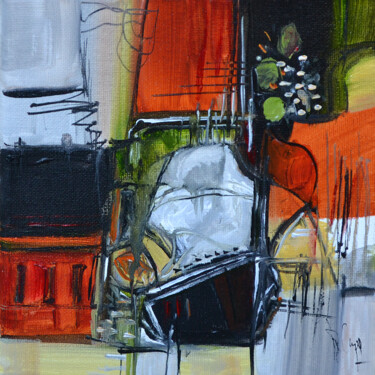 Baie de Somme Peinture intitulée "Baie de Somme" par Muriel Cayet, Œuvre d'art originale, Acrylique