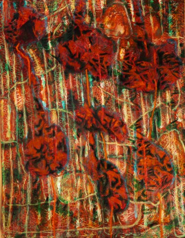 Painting titled "Jana" by Philippe Casaubon, Original Artwork, Oil
