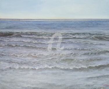 La frontera/ The border Painting titled "La frontera/ The bo…" by Cristina Del Rosso, Original Artwork, Oil