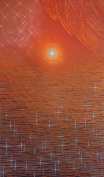 Painting titled "Sunset" by Artur Pashkov, Original Artwork, Other