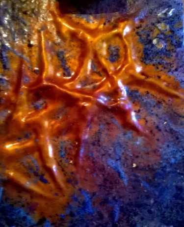 Peinture intitulée "La Passion - Pièce…" par Isabelle Mathis, Œuvre d'art originale, Émail