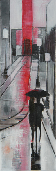Etrange affaire Peinture intitulée "Etrange affaire" par Sylvie Penet, Œuvre d'art originale, Acrylique