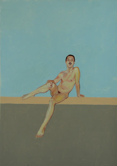 Being honest, So what? Painting titled "Being honest, So wh…" by Emilia Amaro, Original Artwork, Acrylic