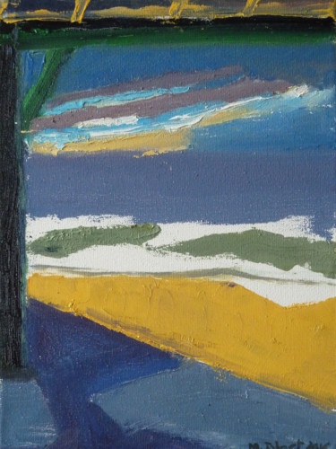 Peinture intitulée "Vieux Boucau de la…" par Martin Jobert, Œuvre d'art originale