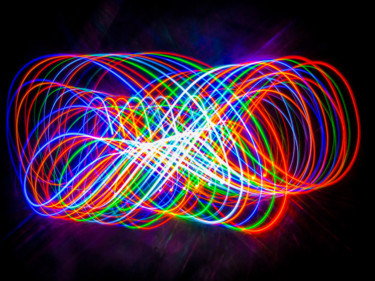 LE GRAND HUIT, LIGHT PAINTING,