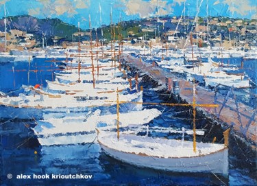 Puerto de Andratx IV 绘画 标题为“Puerto de Andratx IV” 由Alex Hook Krioutchkov, 原创艺术品, 油