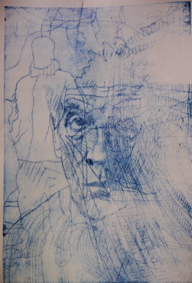 Gravures & estampes intitulée "Opime" par Philippe Casaubon, Œuvre d'art originale, Autre