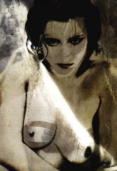 数字艺术 标题为“HellGirl....” 由Philippe Berthier, 原创艺术品, 照片蒙太奇