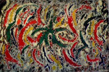 Peinture intitulée "Vivaldi" par Robert Bodson, Œuvre d'art originale, Huile