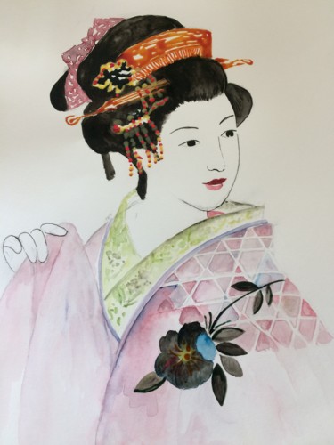 Peinture intitulée "Gaicha" par Lapiche, Œuvre d'art originale