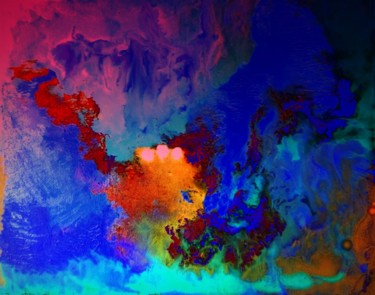 Digital Arts titled "fumee-aux-yeux" by Mysane, Original Artwork, Other