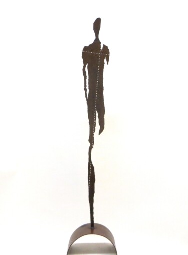 제목이 "FIGURA SEGNATA"인 조형물 Morgese Giovanni로, 원작, 금속