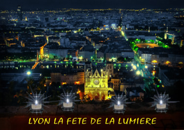 LYON, LA FETE DE LA LUMIERE, LE 8 DECEMBRE,