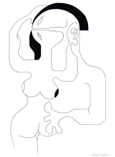 Tendrement 图画 标题为“Tendrement” 由Hildegarde Handsaeme, 原创艺术品, 其他